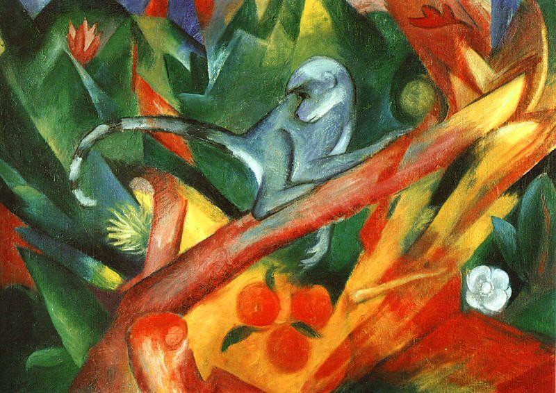 Franz Marc The Monkey  aaa